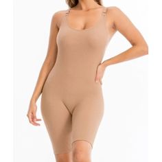 Nwt Light Brown Tan Scoop Neck Sleeveless Bodycon Kendall One Piece Polyester & Stretchy * Shaper * Model Is 5"7" And Is Wearing A Small Tags: Intimate, Layering, Layered, Layering Piece, Chic Style, Romance, Date, Love, Sexy, Romantic, Party, Club Wear, Work Wear, Office Sleeveless Beige Bodysuit With Built-in Bra, Shaping Sleeveless Beige Bodysuit, Beige Tank Top With Built-in Bra For Loungewear, Sleeveless Summer Bodysuit With Medium Bust Support, Beige Sleeveless Bodysuit With Built-in Bra, Beige Bodysuit With Medium Bust Support, Beige Sleeveless Bodysuit For Loungewear, Romantic Party, Work Wear Office