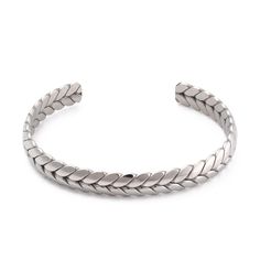 SILVER BRAID - Accent Cuff Bracelet - Mack & Rex Adjustable Stainless Steel Braided Bangle Bracelet, Adjustable Stainless Steel Braided Bracelet, Trendy Adjustable Open Cuff Bracelet, Adjustable Stainless Steel Cuff Bangle, Adjustable Metal Open Cuff Bracelet, Braid Cuffs, Cuff Design, Open Cuff Bracelet, Everyday Accessories