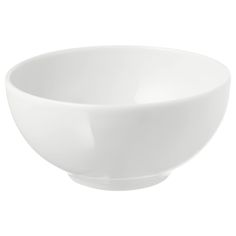 a white bowl is shown on a white background