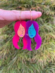 Angela Dangles 🫶❤️ Handmade & designed by us here in Sydney The perfect and playful colour pop of Angelic beauty for your look  Surgical Grade Stainless Steel hoops for sensitive lobes Acrylics Ideas, Laser Cut Earrings Acrylics, Angelic Beauty, Laser Cut Earrings, Cut Earrings, Colour Pop, Handmade Design, Jewelry Earrings Dangle, Laser Cut