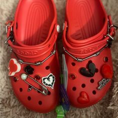 New With Tags In Bag Size 8m/10w Women's Crocs, Crocs Shoes, Size 10, Women Shoes, Tags, 10 Things, Red, Women Shopping, Color