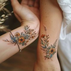 Mom And Daughter Tattoos Tattoo Design Kit Flower And Name Tattoo Half Sleeves, Small Poppies Tattoo, Paint Brush With Flowers Tattoo, Flowers In Teacup Tattoo, Crochet Tattoos For Women, 1st Time Mom Tattoos, Mom And Daughter Bear Tattoos, Mismatch Tattoos, Daughter Mom Tattoo Ideas