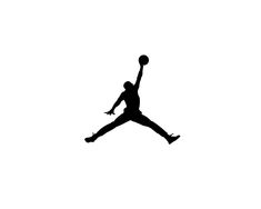 a person jumping up in the air with a basketball on their hand and one arm outstretched