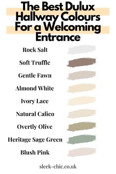 the best duux halfway colours for a welcoming entrance