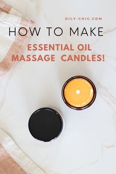 Here's how to whip up a pair of luxurious massage candles with this recipe of nourishing plant ingredients to melt away stress. Utterly genius, Am I right? Essential Oil Massage, Candle Recipe, Massage Oils Recipe, Massage Candles, Wintergreen Essential Oil, Lip Scrub Recipe