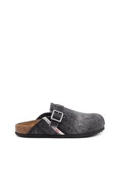 Men's D-Woodstock-Mules in faded denim | Black Accessories Bags Shoes, Faded Denim, Slides Shoes, Dolce & Gabbana, Woodstock, Mule Clogs, Slide Slipper, Mens Belts, Handbag Backpack