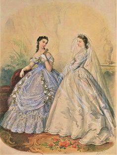 Mid 1800s Fashion, Little Women Costumes, 1860s Dresses, 1850s Fashion, Victorian Era Fashion, Ancient Dress, 19th Century Clothing