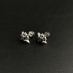 Beautiful Black Cross Star Spikes Earrings. UK Seller Free UK Delivery. Any questions? Please feel free to ask. Spike Earrings Studs, Steel Gifts, Spike Earrings, Black Cross, Earrings Stud, Silver Earrings Studs, Jewelry Earrings Studs, Jewelry Earrings, Stud Earrings