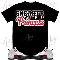 Custom Designed Sneaker T Shirt T-Shirt Features - Comfortable and light, premium short sleeve tee. 🔹 Premium fit 🔹100% Soft cotton 🔹Light fabric (4.3 oz/yd² (146 g/m 🔹Tear away label Shoes Not Included Custom Made - Not Adidas, Nike, or Jordan Brand Sneaker Tee, Sneaker T-Shirt The sneakers/shoes are not being sold in this product. You are only purchasing the tshirt/hoodie/socks/sweatshirt/tank top/hat/shorts. Shoes are NOT included. The shoes displayed are sold separately elsewhere and are Red Fan Apparel T-shirt With Sublimation Print, Red Relaxed Fit Hip Hop T-shirt, Red Sublimation Print Fan Apparel T-shirt, Red Hip Hop T-shirt With Short Sleeves, Red Short Sleeve Hip Hop Top, Red Letter Print Hip Hop T-shirt, Red Hip Hop T-shirt With Letter Print, Red Graphic Tee With Team Name, Red Hip Hop Top With Logo Print