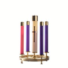 Description: This elegantly designed classic Advent wreath is perfect for your Advent candles. The Brass Advent Wreath will securely hold your oil-burning Advent candles and add meaning to your Christmas display. This wreath features four candle bases that will secure your refillable or shell Advent candles. A center base holds the Christ Candle. Advent is a period of preparation to receive the Messiah through prayer, penance, almsgiving, and hope. Advent comes from the Latin Adventus, which mea Advent Candle, Liquid Paraffin, Saint Joan Of Arc, Church Flower Arrangements, Candle Base, Classic Candles, Advent Candles, Advent Wreath, Selling Candles