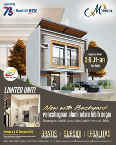 an advertisement for a new home in malaysia