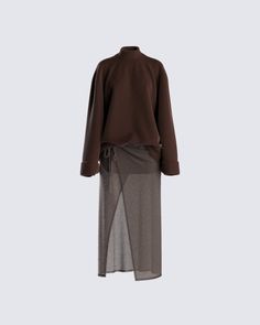 This brown sweater knit top and knit midi skirt screams unique, classy, and powerful 🤎 Give off a vibe everyone will be wanting more of 🥵 Ab Outfits, Orange Satin, Wanting More, Knit Midi Skirt, Cool Fits, Teenager Outfits, Closet Women, Find Your Style, Knit Midi