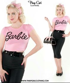 Barbie doll Rockabilly Lifestyle, Pin Up Outfits, Barbie Birthday, Halloween Looks, Barbie World, Pumpkin Decorating