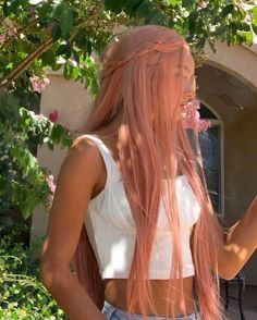 Pink Hair On Brown Skin, Pink Hair Outfits, Cool Pink Hair, Stephanie Garber, Fairy Hair, Love Clothing