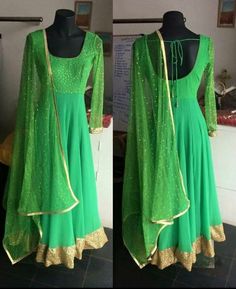 Raw silk salwar suit custom made in raw silk and stonework. Party wear suit.  Size S chest 32-34 Size M chest 35-36 Size L chest 37-38 Size XL chest 39-40 Size xxl chest 41-44 Size xxxl chest 45- 48 Designer Wear Tops With Dupatta For Navratri, Green Georgette Top For Wedding, Traditional Georgette Tops With Dupatta, Green Anarkali Long Sleeve Choli, Tops With Dupatta For Festivals In Traditional Drape, Traditional Drape Tops With Dupatta For Festivals, Traditional Tops With Dupatta For Festive Occasions, Semi-stitched Cotton Silk Choli For Reception, Traditional Tops With Dupatta For Diwali