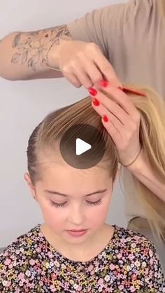 Kid Easy Hairstyles, Kids Hairstyles Short Hair Simple, Easy Kid Hairstyles For Long Hair, Easy Hairstyles For Kids To Do, Bun Hairstyle For Kids Girl, Pageant Updos For Kids, Easy Dance Hair, Girls Hair Updos Easy, Kids Hairdos Easy