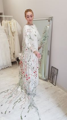 High quality fabric wedding cape or drop veil, as delicate as the woman's beauty, to add the perfect touch to the bride's look, are made with detailed attention. The price varies for the raw cut edge and for the embroidery trimmed edge. Customized lengths and styles are possible to order, just provide to us with the relevant information and we'll provide best recommendations to meet you needs and wishes. The veil can be ordered with or without blusher. For more bridal veils, please access https: Spring Dresses With Dupatta And Cape Sleeves, Green Wedding Dupatta With Cape Sleeves, Wedding Dress With Floral Print And Cape Sleeves, Floral Print Wedding Dress With Cape Sleeves, Wedding Pashmina Shawl With Floral Embroidery, Bohemian Wedding Dupatta With Floral Print, White Floral Print Wedding Dupatta, Bohemian Spring Wedding Dupatta, White Floral Print Dupatta For Wedding