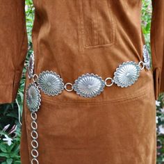 Waistband Metal Medallion Concho Chain Trouser Dress Belts Boho Waist Strap
#ad