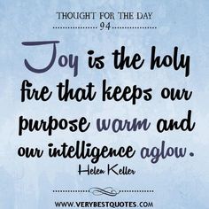 Hold on to the Joy of the Lord. Famous Quotes About Life, Thought For The Day, Quotes About Life