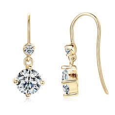 These stunning moissanite earrings feature elegant drop designs, perfect for adding a touch of glamour. Ideal as daily moissanite earrings they sparkle with the brilliance of moissanite diamonds. These jewelry earrings are a beautiful addition to any women’s jewelry collection, offering timeless sophistication. ✧ Main stone Carat Weight: 1ct* 2 ✧ Stone Dimension: 6.5mm ✧ Stone Shape: Round ✧ Enhancement: Lab Created ✧ Stone Color: Diamond White ✧ Stone Clarity: VVS1 ✧ Stone Grade: E ✧ Stone Cut: Brilliant Cut Diamond Drop Earrings, Elegant Moissanite Earrings With Prong Setting, Moissanite Drop Earrings With Prong Setting, Diamond White Moissanite Drop Earrings, Classic Moissanite Drop Diamond Earrings, Classic Moissanite Diamond Drop Earrings, Moissanite Diamond Drop Earrings With Vvs Clarity, Vvs Clarity Moissanite Diamond Drop Earrings, S Jewelry