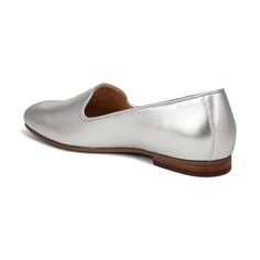 Willa Slip on Flat Elegant Slip-ons With Leather Footbed And Pointed Toe, Chic Flat Slip-ons For Office, Chic Flat Slip-ons With Branded Insole, Elegant Slip-on Flats With Almond Toe, Elegant Spring Slip-ons With Leather Sole, Elegant Almond Toe Slip-ons For Fall, Elegant Leather Footbed Slip-ons For Office, Flat Slip-ons For Work, Flat Slip-ons For Workwear