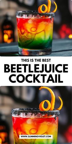 this is the best beetle juice cocktail recipe