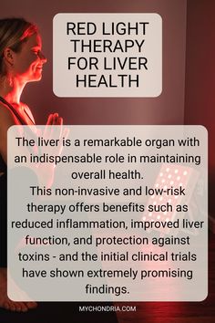 Red light therapy for liver health! The liver is a remarkable organ with an indispensable role in maintaining overall health. This non-invasive and low-risk therapy offers benefits such as reduced inflammation, improved liver function, and protection against toxins - and the initial clinical trials have shown extremely promising findings. #liverdetox #healthmotivation #organ #wellness #healthtipsnatural #redlighttherapy Liver Stagnation, Red Light Therapy Bed Benefits, Red Light Therapy For Fat Loss, Planet Fitness Red Light Therapy, Esthetician Career, Liver Cleanser, Bio Hacking, Red Light Therapy Benefits, End Stage Liver Failure