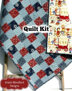 the quilt kit is ready to be sewn