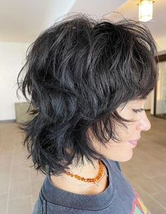 Modern Shag Haircut, Short Shag Hairstyles, Short Hair Trends, Edgy Hair