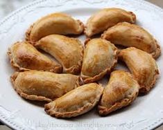 small pastries on a white plate ready to be eaten