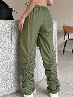 ⚡️Free Shipping 2022 Ruched Stacked Baggy Cargo Pants Green M under $39.00 in Pants at AnotherChill.com Online. Style: Casual/Street/Y2K/Hip Pop/Punk. Fabric Content: Polyester, Spandex. Fit Type: Relax fit. : These baggy pants sit to a flattering elasticated waist, features zipper pockets patched to the front, and stacked leg design.. ✓2022 SUMMER OUTFITS. Check reviews and buy Ruched Stacked Baggy Cargo Pants today. Punk Fabric, Street Y2k, Baggy Cargo Pants, Pants Green, Baggy Pants, Baggy Pant, Leg Design, Pop Punk, Urban Chic