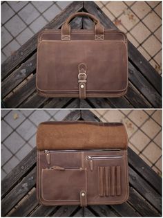 Men's Handmade Leather Briefcase Messenger Laptop Bag Men's Handbag Large Capacity Leather Saddle Bag For Daily Use, Leather Saddle Shoulder Bag With Large Capacity, Large Capacity Leather Satchel Briefcase, Large Capacity Rectangular Leather Saddle Bag, Everyday Carry Soft Leather Briefcase, Rectangular Soft Leather Briefcase For Everyday Carry, Leather Saddle Bag With Luggage Sleeve For Business, Everyday Carry Leather Laptop Bag, Business Saddle Bag Rectangular