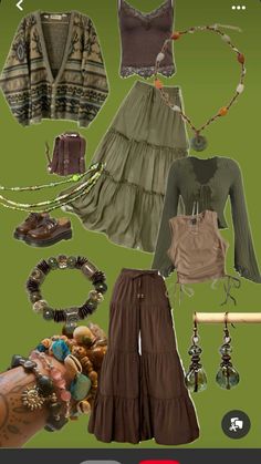 Earthy Spiritual Aesthetic, Spiritual Aesthetic Outfit, Boho Aesthetic Outfit, Goblincore Outfits, Fairy Core Outfits, Spiritual Aesthetic, Best Winter Outfits, Earthy Outfits