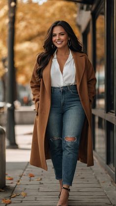 Curvy Women Outfits Casual Chic, Dressy Casual Outfits Midsize, Mid Size Chic Outfits, Plus Size Outfits 2024 Fall, Fall Outfit Large Bust, Midsize Fall Date Night Outfit, Size 10 Winter Outfits, Mid Weight Women Outfit, Plus Size Outfits Fall 2024