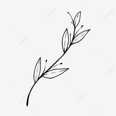 Leaf Tattoo Design, Flor Tattoo, Flower Line Art, Nature Logo Design, Line Art Flowers, Compass Tattoo Design, Floral Line Art, Floral Logo Design