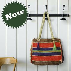 This unique and colorful crochet bag is perfect for everyday use! Made from high-quality paper yarn, this handcrafted piece is lightweight yet sturdy. The bag features different color patterns on each side, adding a touch of versatility to your style. It includes side pockets for extra storage, making it practical as well as stylish. Whether you're heading out for a casual day or a special outing, this bag will complement any outfit while offering plenty of space for your essentials. Handmade with love Made from durable paper yarn Different colors on each side Convenient side pockets Perfect for daily use Knitted Tote Bag, Paper Yarn, Handmade Tote Bag, Knitting Tote Bag, Handmade Crochet Bags, Colorful Crochet, Colorful Paper, Yarn Bag, Handmade Tote