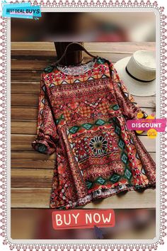 Plus Size Women Summer Floral Crew Neck Tops New Fashion Long Sleeve Loose Baggy Tops Tunic Casual Floral Print T-shirts Top Bohemian Printed V-neck Tops, Casual Boho Print V-neck Tunic, Floral Print V-neck Summer Tunic, Bohemian Multicolor Print Top, Relaxed Fit, Bohemian V-neck Tunic With Floral Print, Baggy Tops, Crew Neck Top, Summer Floral, T Shirt Top