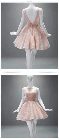 Gd376 Ball Gown Graduation Dress,Lace Graduation Dress,Appliques Graduation Dress,Brief Graduation Dress Gaun Koktail, Robes Glamour, 파티 드레스, Lace Homecoming Dresses, Pink Dresses, Grad Dresses, Applique Dress, White Dresses, Homecoming Dresses Short