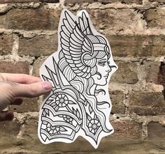 Gay Tattoos, American Style Tattoo, Traditional Tattoo Woman, Valkyrie Tattoo, Back Of Arm Tattoo, American Traditional Tattoo Ideas