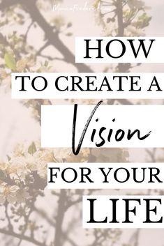 If you've ever tried to think about where you want your life to go, but have a hard time seeing what that ACTUALLY looks like, I've got a few suggestions for you. Click through to read my steps to help you create a vision for your life that be the motivation you need to keep working towards your goals. Learn how to create a life's vision. #manifestation #goalsetting life vision statement, #visionworksheet What Do You Want Your Life To Look Like, Vision Manifestation, Vision For Your Life, Lost Motivation, Life Mastery, Evening Routines, Types Of Goals, Goal Setting Template