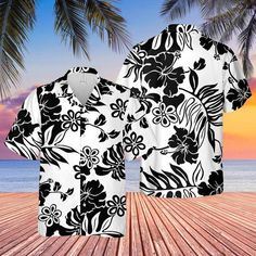 Made in Hawaii Super Soft Rayon Big Hibiscus Dress Aloha Shirt Gift For Your Girlfriend Boyfriend Gift For Love Gift For Friend Best Valentine Hibiscus Dress, Hawaii Tshirt, Valentines Presents, Create Shirts, Gifts For Your Girlfriend, Aloha Shirt, Big And Tall, Personalized Shirts, Print Shirt