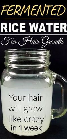 Rice Water For Hair Growth, Rice Water Recipe, Rice Water For Hair, Fermented Rice Water, Fermented Rice, Healthy Natural Hair Growth, Natural Acne, Rice Water, 4c Natural