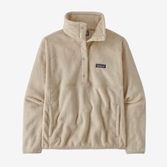 Patagonia Women's Re-Tool Fleece Half-Snap Pullover Patagonia Retro Pile, Patagonia Retro, Patagonia Outfit, Wishlist Ideas, Xmas Wishlist, Fleece Jackets, Rest Days, Yoga Training, Kids Outerwear