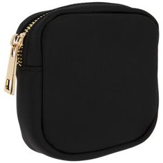 Take your essentials on the go in a stylish and personalized accessory! Black Square Pouch features a pleasant black color that can be embellished with your very own custom vinyl designs. Its eye-catching metallic gold zipper opens to reveal a spacious interior that can hold everything from cosmetics to hair accessories to art supplies. Details: 	 Length: 5 1/8" 	 Width: 5 1/8" 	 Thickness: 1 3/8" 	 Care: Do Not Wash Black Travel Pencil Case With Zipper, Black Travel Pencil Case With Zipper Pouch, Black Zipper Pencil Case For Personal Use, Black Pouch Pencil Case For Travel, Black Travel Pencil Case Pouch, Black Travel Pouch Pencil Case, Trendy Black Compact Bag, Black Pencil Case With Zipper Closure, Black Zipper Coin Purse For Personal Use