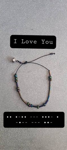 Get these for someone you love, and keep one for yourself.  These personalized unisex bracelets make the perfect gift for Valentines day!💝 Spell out any message you like in Morse code with glass beads on a nylon cord. The ends are finished with tiny Swarovski crystal beads on one, and metal beads on the other for a more masculine bracelet. (Each set will come with one of each unless requested otherwise.) Each bracelet set comes with one magnetic clasp on each bracelet so that when you hold hand Masculine Beaded Bracelets, Mores Code Bracelet Bff, Masculine Bracelets, Long Distance Relationship Bracelets Morse Code, I Love You Morse Code Bracelet Diy, Mores Code Bracelet, Mores Code Bracelet I Love You, Masculine Jewelry, Code Morse