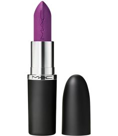 MAC's iconic lipstick has been maxed out to give lips more with a silky-matte finish and good-for-lips formula that looks richer&#x2C; feels better and lasts longer. Get more color with full-coverage&#x2C; pigment-rich payoff in MAC's widest range of artist-approved shades. Get more comfort with a creamy blend of coconut oil&#x2C; shea butter and cocoa butter that conditions and nourishes lips. Get more care with instant and e Red Lipstick Matte, Shimmer Lipstick, How To Look Rich, Matte Red, Mac Makeup, Luxury Makeup, Mac Lipstick, Professional Makeup Artist, Makeup Brands