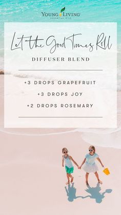 Young Living Products, Summer Diffuser Blends, High Spirits