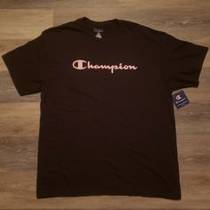 Brand New With Tag Black/Pink Big & Tall Marathon Tee, Tiger Shirt, Champion Shorts, Star Wars Tshirt, Champion Logo, Champion Shirt, Man Logo, Script Logo, Blue Logo