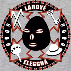 the logo for leroye elegia with an image of a woman's face