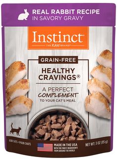 an open bag of grain free cat food